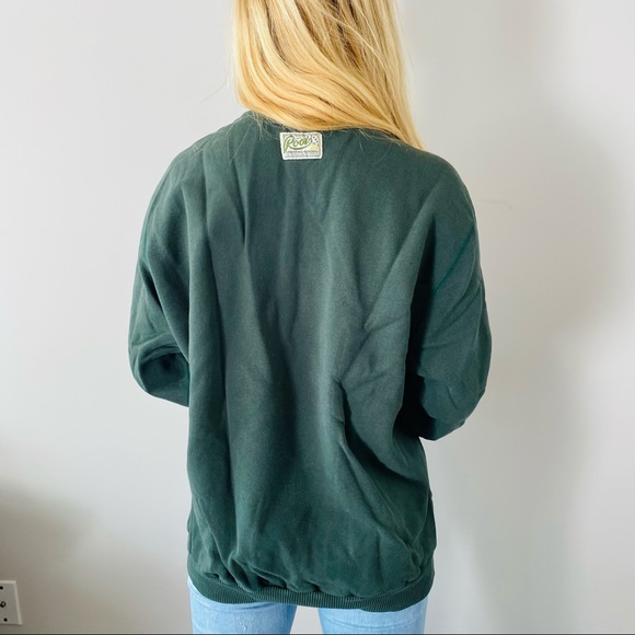 Vintage Roots sweater green size Medium - Picture 2 of 7